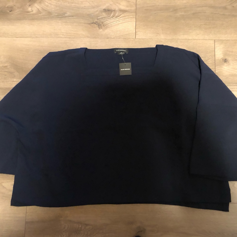 NWT - Club Monaco Cropped Blouse